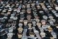 Selection of watches on sale at Portobello Road Market, Notting